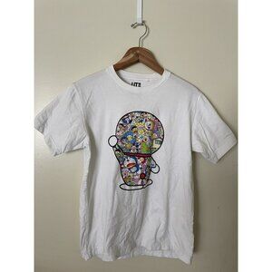 Takashi Murakami Doraemon x Uniqlo Tokyo 2017 Pocket T-shirt Mens Size XS